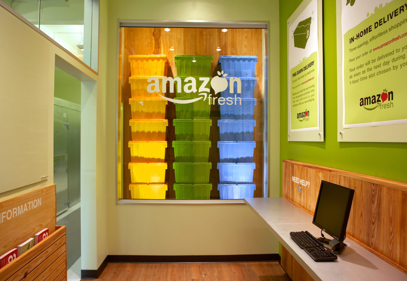 Amazon Fresh Retail Pop Up Shop