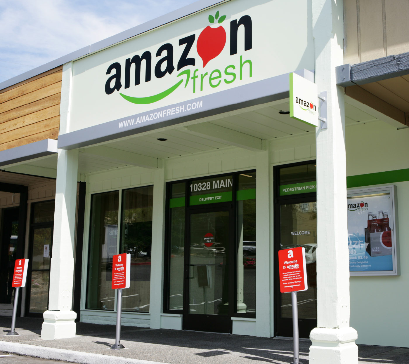 Amazon Fresh Retail Pop Up Shop