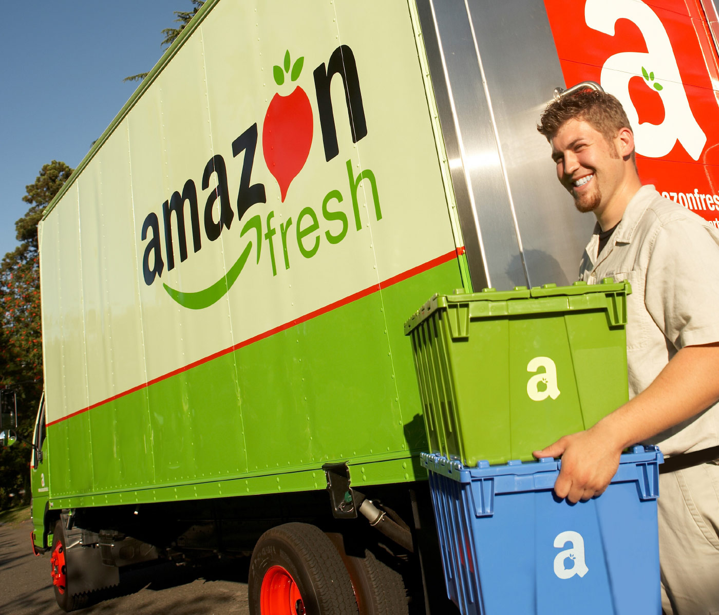 Amazon Fresh Environmental Graphics