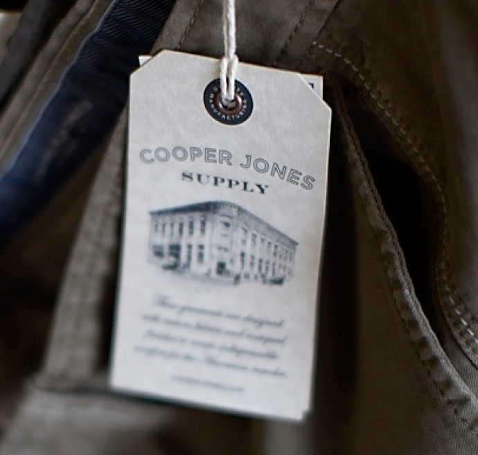 Cooper Jones Label Development