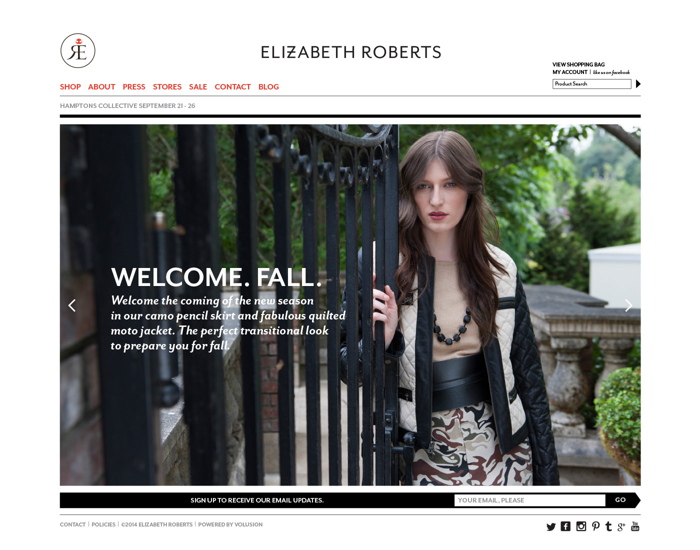 Elizabeth Roberts Website