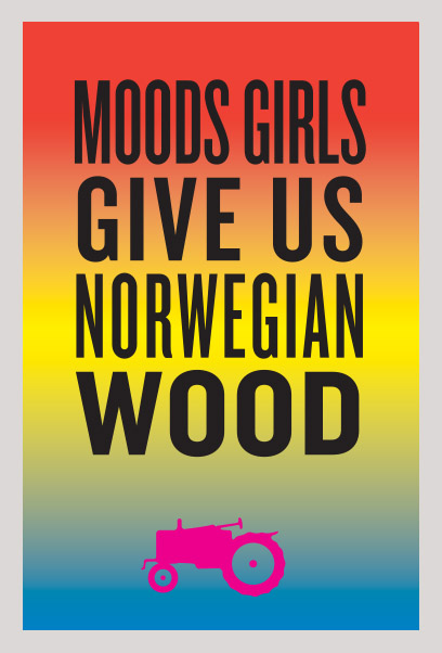 Moods of Norway Environmental Graphics / Los Angeles