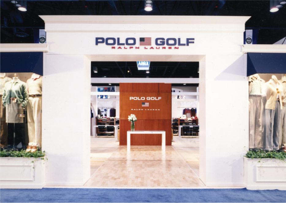 Polo Ralph Lauren Golf Trade Show Exhibit