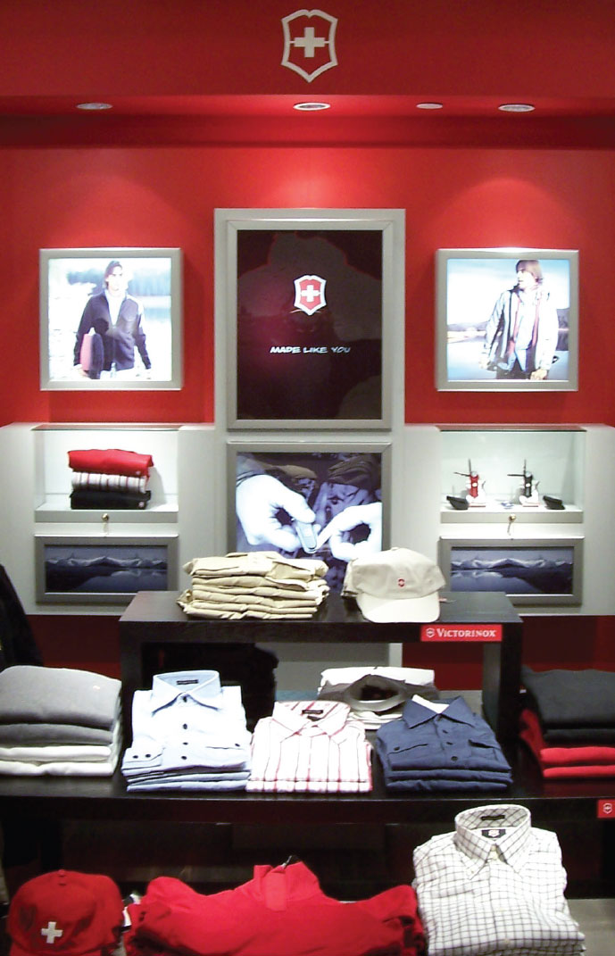 Victorinox / Swiss Army Retail Environment / Tokyo