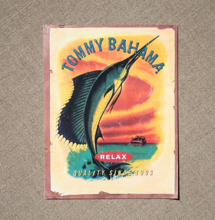 Tommy Bahama Packaging