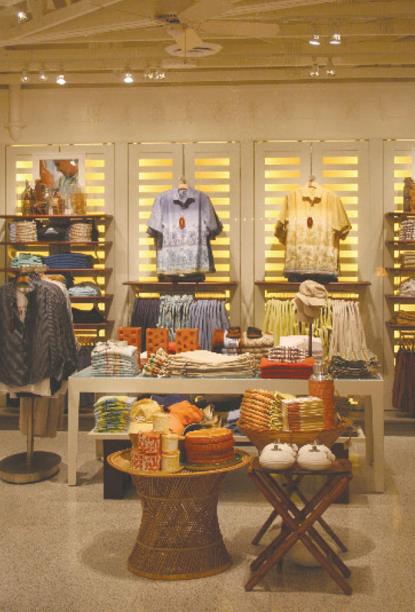 Tommy Bahama Retail Environment