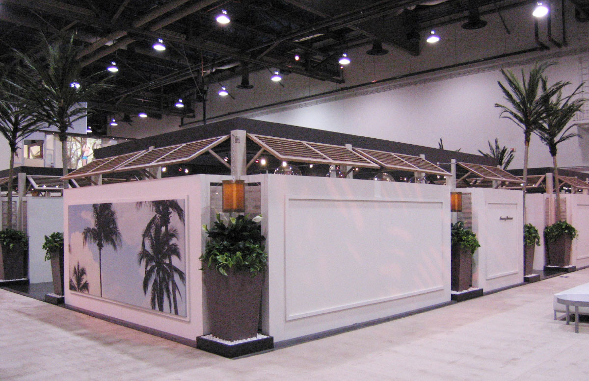 Tommy Bahama Trade Show Environment