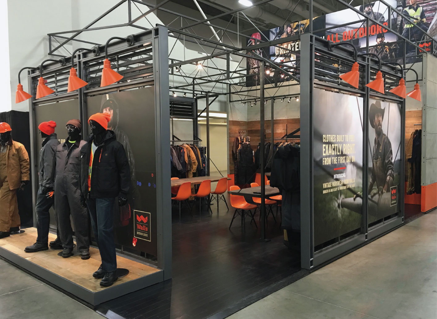 Walls Brands Outdoor Goods Trade Show Environment