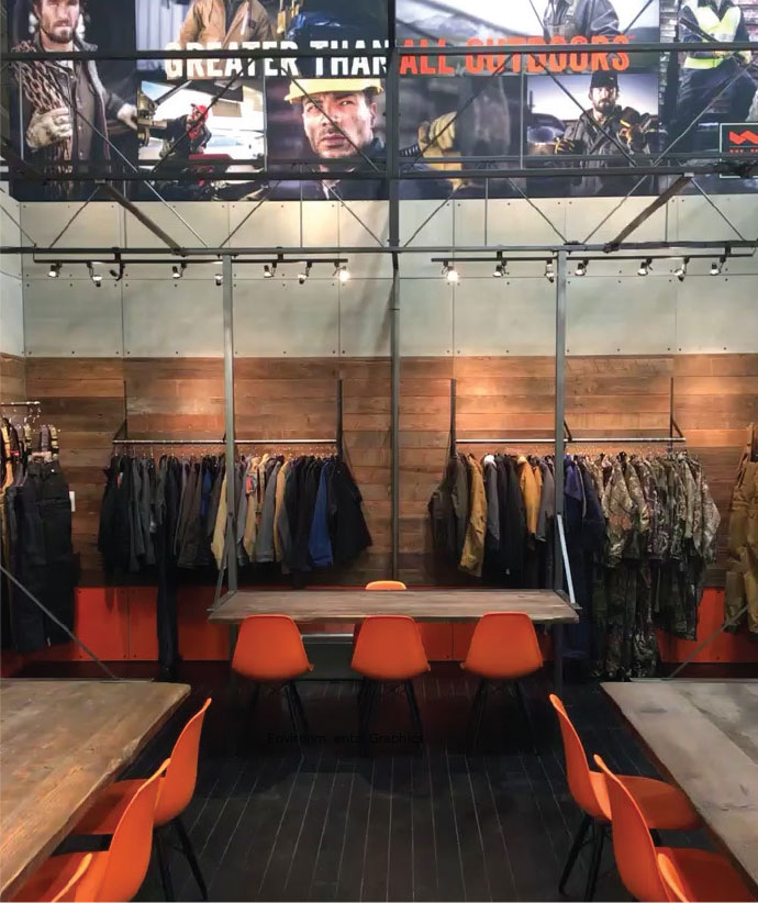 Walls Brands Outdoor Goods Trade Show Environment